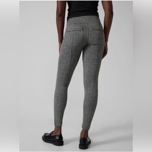 Athleta Gray Delancey Herringbone Tight